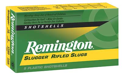 REMINGTON SLUGGER 12GA 3" 1OZ RIFLED SLUG 5RD 50BX/CS - for sale