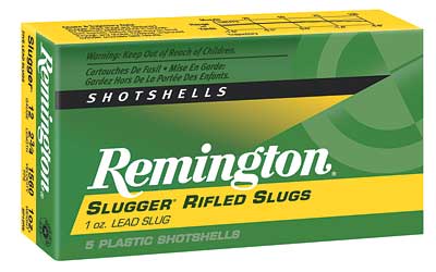 REMINGTON SLUGGER 12GA 2.75" 1OZ RIFLED SLUG 5RD 50BX/CS - for sale