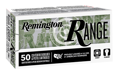 REMINGTON RANGE 9MM LUGER 50RD 10BX/CS 115GR FMJ ! - for sale