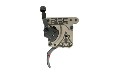 RISE TRIGGER RELIANT PRO REM 700 1-3LB PULL CURVED FDE/BLK - for sale