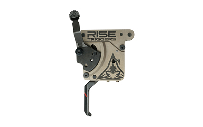 RISE TRIGGER RELIANT PRO REM 700 1-3LB PULL FLAT FDE/BLACK - for sale