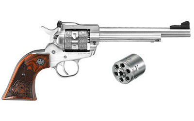RUGER SINGLE-SIX 22LR/22WMR 6.5" AS SS WOOD (TALO) - for sale