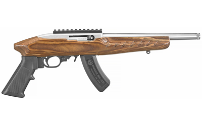 RUGER CHARGER .22LR 15-SHOT BROWN LAMINATED THREADED (TALO - for sale