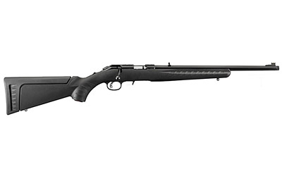 RUGER AMERICAN .22WMR  9-SHOT 18" MATTE BLACK THREAED BBL - for sale