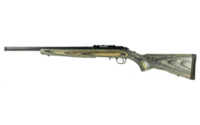 RUGER AMERICAN .22WMR 9-SHOT 18" HVY BBL THREADED BLK LAMIN - for sale