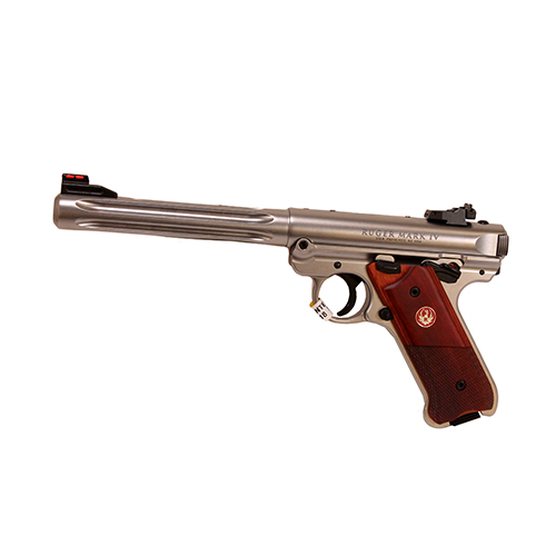 RUGER MRK IV HUNT 22LR 6.9" STN 10RD - for sale