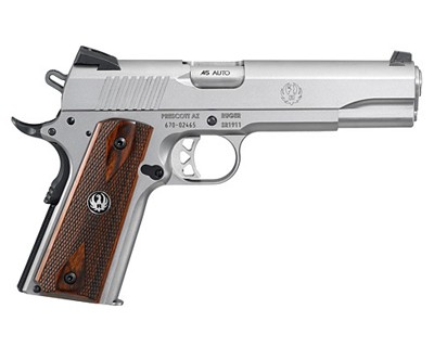 RUGER SR1911 45ACP 5" STS 8RD - for sale