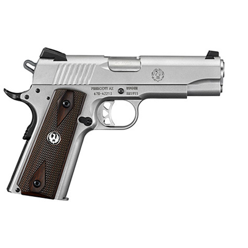 RUGER SR1911 45ACP 4.25" STS 7RD - for sale