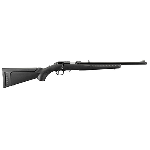 RUGER AMERICAN .22LR 10-SHOT 18" MATTE BLACK THREADED BBL - for sale