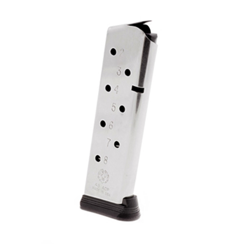 RUGER MAGAZINE SR1911 .45ACP 8RD STAINLESS - for sale