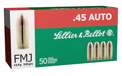 S&B 45ACP 230GR FMJ 50/1000 - for sale