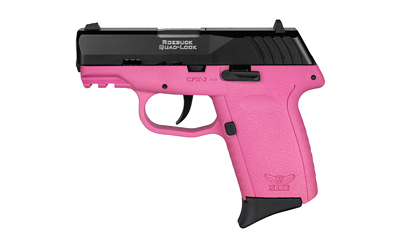 SCCY CPX2-CB PISTOL GEN 3 9MM 10RD BLACK/PINK W/O SAFETY - for sale