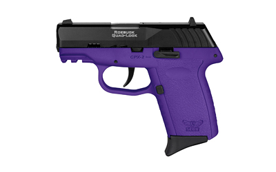 SCCY CPX2-CB PISTOL GEN 3 9MM 10RD BLACK/PURPLE W/O SAFETY - for sale