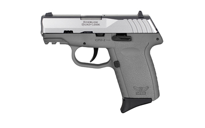 SCCY CPX2-TT PISTOL GEN 3 9MM 10RD SS/SNIPER GRAY W/O SAFETY - for sale