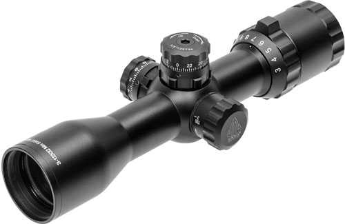 UTG 3-12X32 SCOPE SIDE AO MILDOT QD - for sale