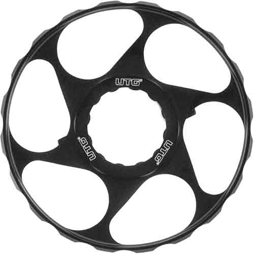 UTG SIDE PRALLAX WHEEL ADD-ON FOR BUGBUSTER SCOPES BLACK - for sale