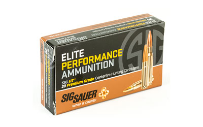 SIG 223 REMINGTON 60GR HT ELITE HUNTING 20RD 10BX/CS - for sale