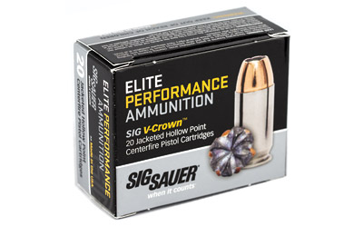 sigarms - Elite Defense - .380 Auto - AMMO V-CROWN 380 AUTO JHP 90GR 20/BX for sale