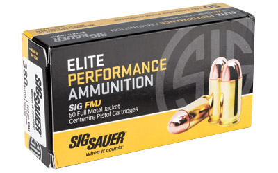 SIG 380 ACP 100GR FMJ 50RD 20BX/CS! - for sale