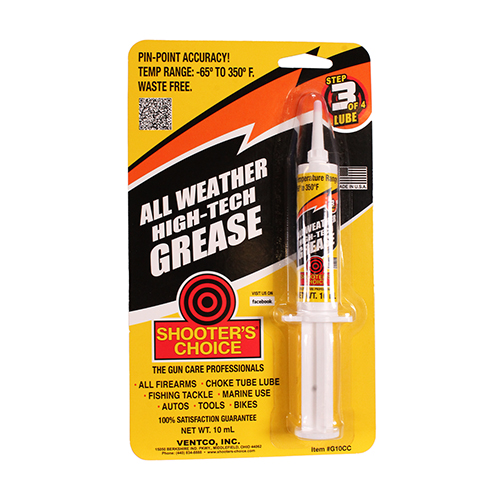 shooter's choice - High Tech - HIGH TECH GREASE 10CC SYRINGE for sale