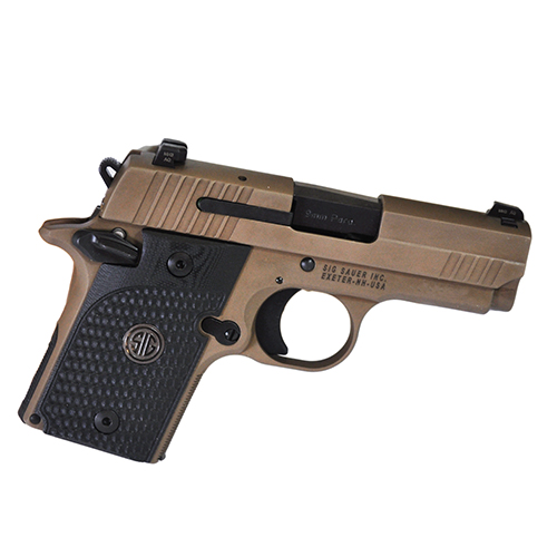 SIG P938 EMP SCRPN 9MM 7RD 3" FDE NS - for sale