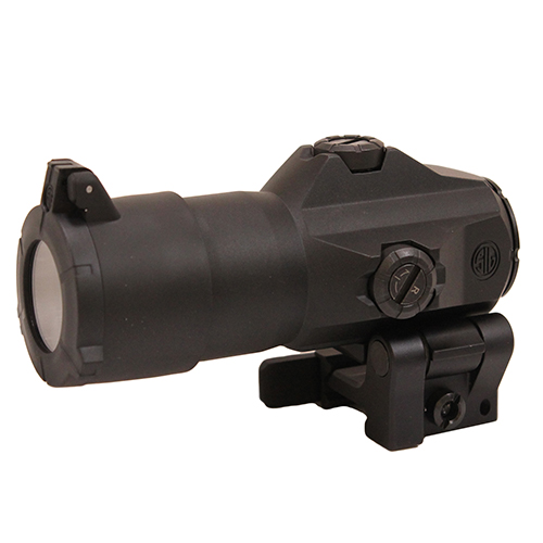 SIG OPTICS JULIET 4 MAGNIFIER 4X24 POWERCAM QR MOUNT BLACK - for sale