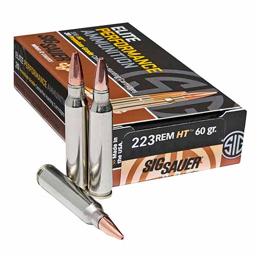 SIG 223 REMINGTON 40GR VARMINT/PREDATOR 20RD 10BX/CS - for sale