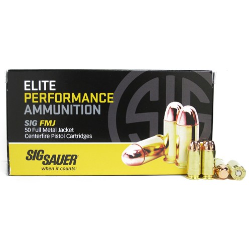 SIG AMMO 40SW 180GR FMJ 50/1000 - for sale