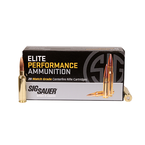 SIG 6.5CM 140GR OPEN TIP MATCH 20RD 10BX/CASE - for sale