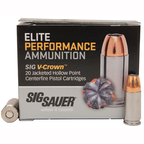 SIG AMMO 9MM 124GR JHP 20/200 - for sale