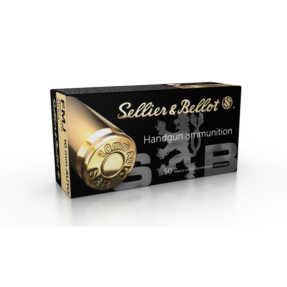 S&B 10MM AUTO 180GR FMJ 50RD 20BX/CS - for sale