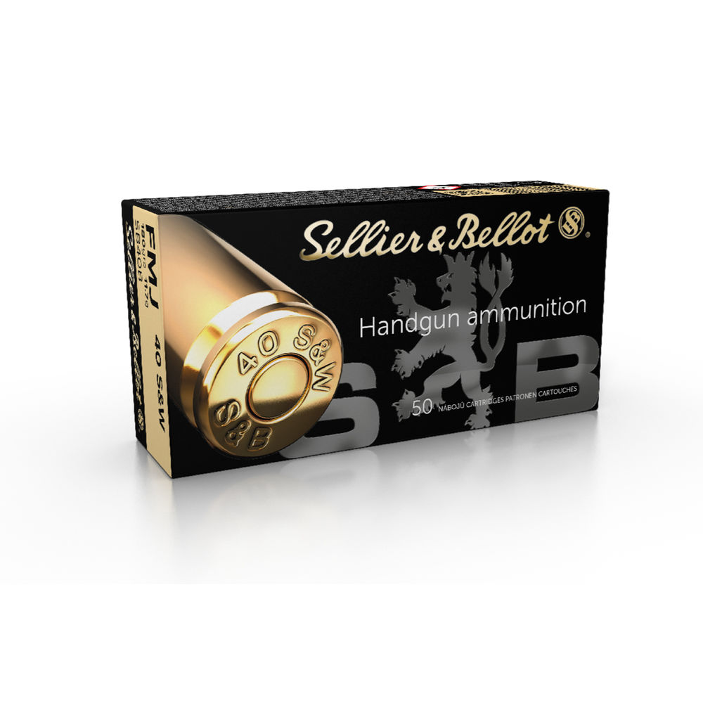 S&B 40SW 180GR FMJ 50/1000 - for sale