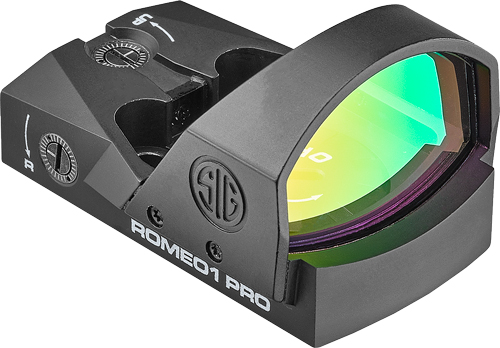 SIG OPTICS REFLEX SIGHT ROMEO1 PRO 6MOA 1X30 STEEL SHROUD BLK - for sale