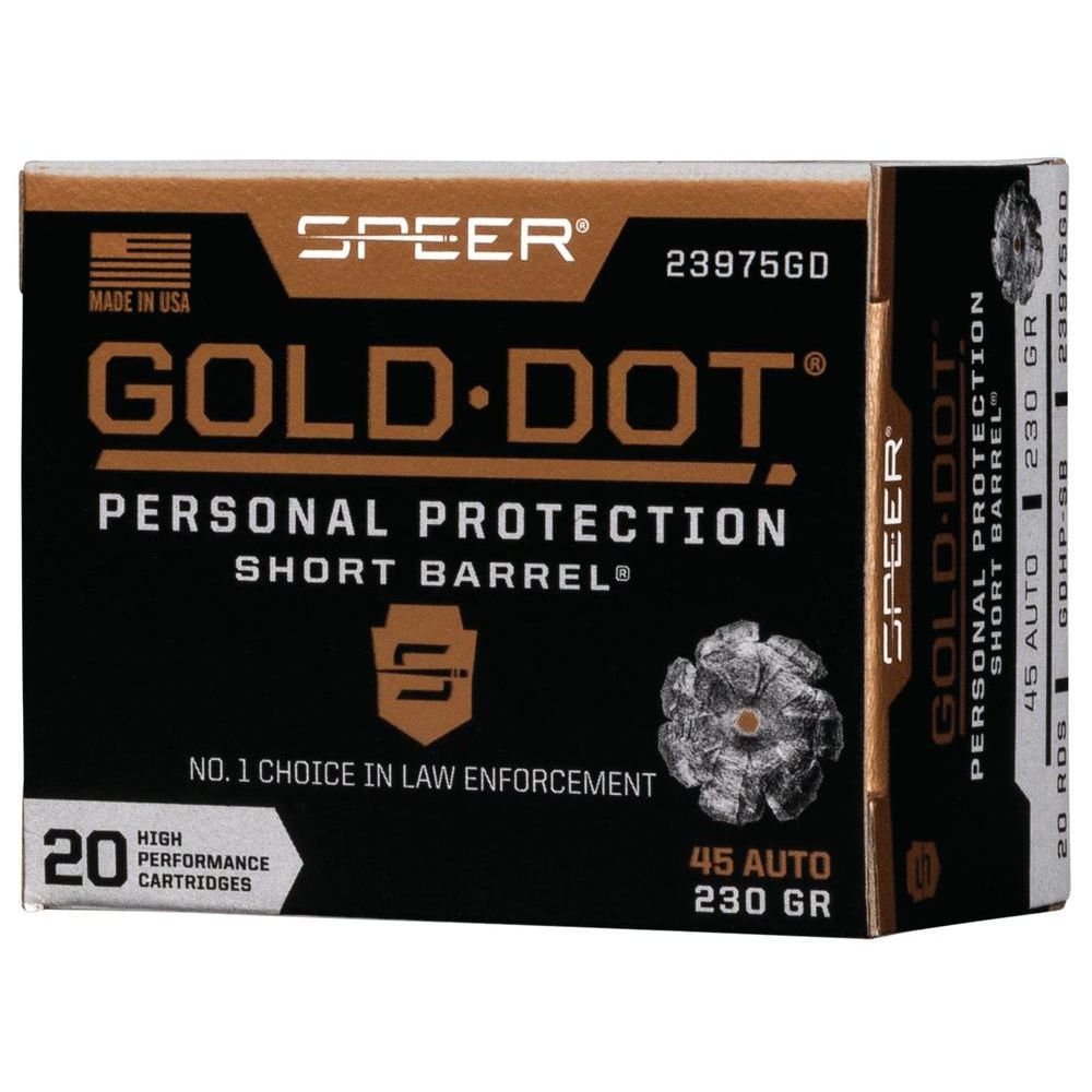 SPR GOLD DOT 45ACP 230G HP SB 20/200 - for sale