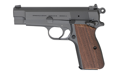 SPRINGFIELD SA-35 9MM 4" 15RD MATTE BLUED/WALNUT - for sale