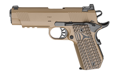 SPRINGFIELD 1911 TRP 45ACP 4.25" 7RD COYOTE W/CARRY CUT - for sale