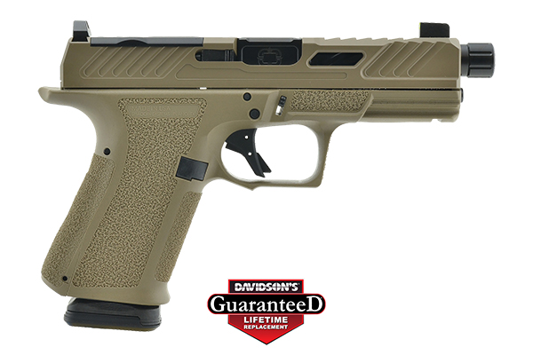 SHDW MR920 ELTE 9MM FDE 4.5" THR BLK - for sale