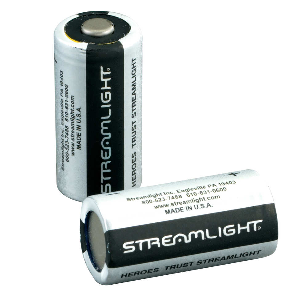 streamlight - CR123A - LITHIUM CR123 BATTERIES 2PK for sale