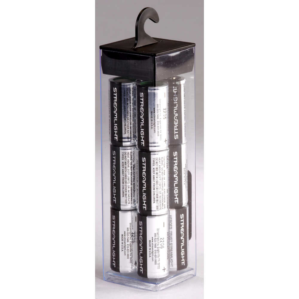 streamlight - CR123A - LITHIUM CR123 BATTERIES 12PK for sale