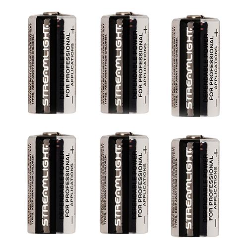 streamlight - CR123A - LITHIUM CR123 BATTERIES 6PK for sale