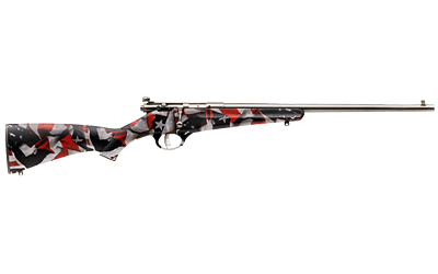 SAVAGE RASCAL YOUTH SINGLESHOT 22LR ACCU TRIG RED/WHITE/BLUE - for sale