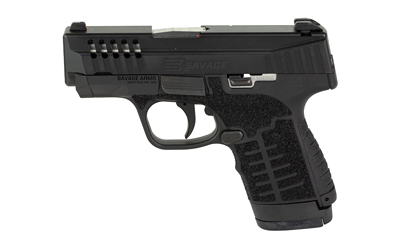 SAVAGE STANCE MC9MS 9MM BLACK 3.2" 8RD NO SAFETY 3-DOT* - for sale