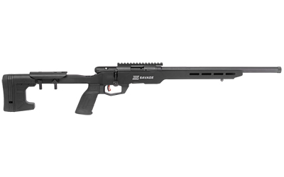 SAVAGE B22 PRECISION .22LR 18" HB MDT CHASSIS W/RAIL BLACK - for sale