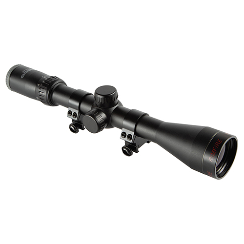 TASCO SCOPE RIMFIRE 4X32 TRUPLEX RETICLE W/RINGS MATTE - for sale