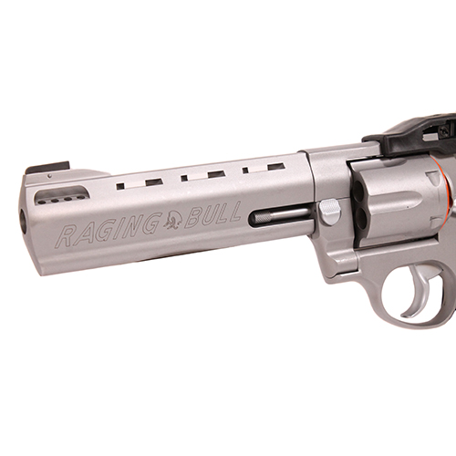 TAURUS RAGING BULL .44MAG 6.5" VENT RIB AS 6-SHOT SS RUBBER - for sale