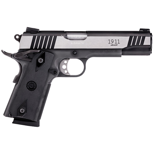 TAURUS 1911 .45ACP 5" FS 8-SH DUO-TONE BLUED CHECKERED SYN < - for sale