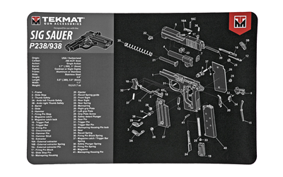 tekmat - Sig P238 - TEKMAT SIG SAUER P238 - 11X17IN for sale
