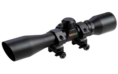 TRUGLO 4X32 DUPLEX BLK W/ 3/8" RINGS - for sale