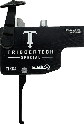 TRIGGERTECH TIKKA SINGLE STAGE BLACK SPECIAL FLAT - for sale