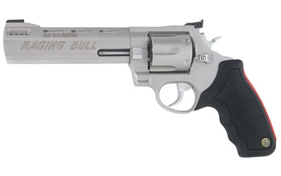 TAURUS RAGING BULL .44MAG 6.5" VENT RIB AS 6-SHOT SS RUBBER - for sale